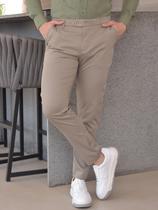 Calça Social em Alfaiataria Masculina Skinny com Tecnologia que Nao Amassa Conquest