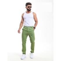 Calça social em algodão