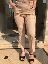 Calça social feminina bolso faca rosé veste 38/40 Calça social feminina bolso faca rosé veste 38/40