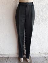 Calça social feminina preta - Tamanho 44