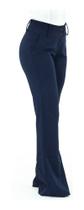 Calça Social Flare K2b Feminina Alfaiataria Boca Larga Botão Calça Social Flare K2b Feminina Alfaiataria Boca Larga Botão