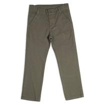 Calça Social Infantil Masculina Mania Kids Slim Color Verde