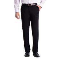 Calça social J.M. Haggar Sharkskin Superflex Waist Black Masculina Calça social J.M. Haggar Sharkskin Superflex Waist Black Masculina