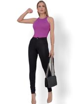 Calça Social K2B Cintura Alta Tecido Encorpado - Talisata Calça Social K2B Cintura Alta Tecido Encorpado - Talisata