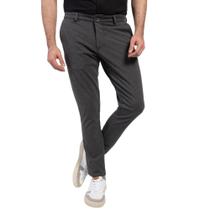 Calça Social Masculina Docthos Alfaiataria Lisa Cinza - 2103