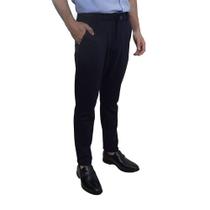 Calça Social Masculina Docthos Suedine Marinho - 820406