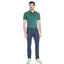 Calça Social Masculina Sarja Skinny Azul Marinho Bolso Faca - Bivik Jeans