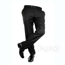 Calça Social Masculina Slim Preto Com Forro Canelado Qualidade Premium Original Nero