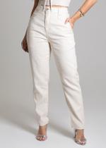 Calça Social Original Sawary Cintura Alta Alfaiataria Linho Calça Social Original Sawary Cintura Alta Alfaiataria Linho