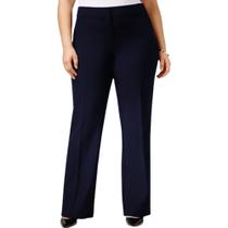 Calça Social Plus Size, Alfaiataria, Marinho, Tamanhos até o 58 Calça Social Plus Size, Alfaiataria, Marinho, Tamanhos até o 58