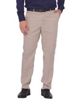 Calça Social Slim Bege Calça de Terno