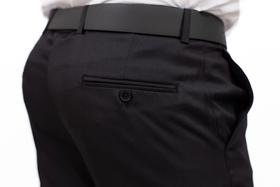 Calça Social Slim Masculina Preta Qualidade Premium Oxford Mega Oferta / 36 ao 54 - Venturini Alfaiataria