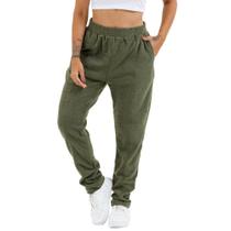 Calça Soft Feminina Push Flanelado P/Frio Básicas Quentinha e Confortável Slim 10524A