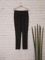 Calca suede bolso reto del amo