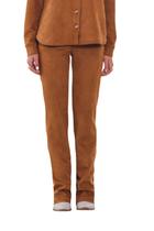Calça Suede Matuta Essencial Slim Marrom Calça Suede Matuta Essencial Slim Marrom