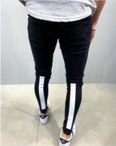 Calça super skinny detalhe masculina