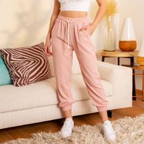 Calça susie jogger cordão feminina