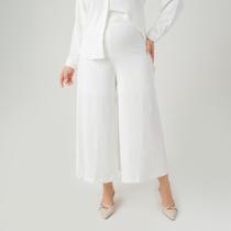 Calça susie pantalona crepe heavy flow feminino