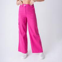 Calça susie wide leg linho feminina