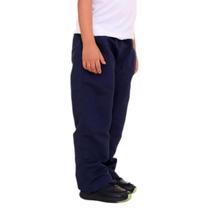 Calça Tactel Infantil E Juvenil Lisa Uniforme Menino