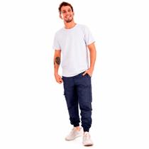 Calça Tactel Masculina Elastano com Bolso Cargo Calça Tactel Masculina Elastano com Bolso Cargo