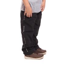 Calça Tactel Ox Silver Lisa Infantil Juvenil