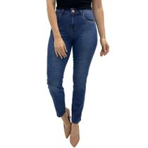 Calça Tanise Jeans Reta Feminina