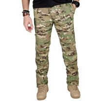 Calça Tática Masculina Multiforce Bélica Camuflada Multicam