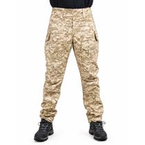 Calça Tática Masculina Ripstop Digital Desert Deserto Americano 8 Bolsos Camuflada Profissional Calça Tática Masculina Ripstop Digital Desert Deserto Americano 8 Bolsos Camuflada Profissional