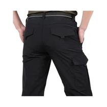 Calça Tática Militar Masculina Casual - Vários Bolsos para Trabalho e Esporte