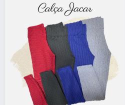 Calça tecido Jacar