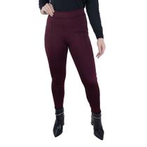 Calça Térmica Feminina Upman Montaria Thermo Bordô - 256RT