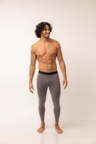 Calça Térmica Masculina Segunda Pele Esportiva Compressão Proteção Solar