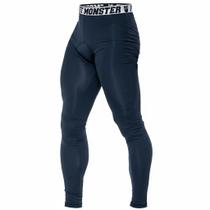 Calça Térmica Segunda Pele Esportivo Masculino Proteção UV50 Microfibra PitMonster Calça Térmica Segunda Pele Esportivo Masculino Proteção UV50 Microfibra PitMonster
