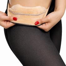 Calça Térmica Translúcida Aveludada Feminina Peluciada Inverno Preta Modeladora Quentinha Calça Térmica Translúcida Aveludada Feminina Peluciada Inverno Preta Modeladora Quentinha
