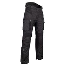 Calça Texx Masculina Armor Moto Proteção Preto Impermeável