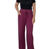 Calça tipo pantalona