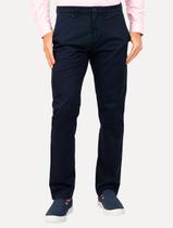 Calça Tommy Hilfiger Masculina Custom Fit THFlex Chino Stretch Azul Marinho