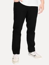 Calça Tommy Hilfiger Masculina Regular Straight Denton Chelsea Preta Tamanho:40