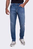 Calça Tommy Jeans Masculina Slim Tapered Azul - Cor Azul - Tamanho 40