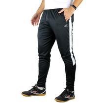 Calça Treino Slim Finta Preto Casual Academia Estilo Leve