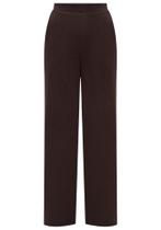 Calça Tricot Pantalona Malha Aspen Lunender 69389