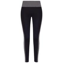 Calça Trifil Feminina AF Legging HO5987 Preto com Cinza Mescla Escuro, Tamanho Médio