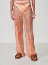 Calca tule estampado colcci