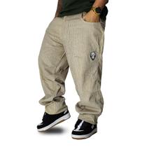 Calça Veludo Brothas And Cash Palhaço Cotelê Bege BRO-278 Cor:BegeTamanho:48