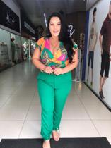 Calça viscolinho Plus Size T/G2