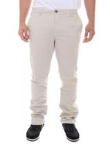 Calça VR Masculina Chino Color Canvas Slim Areia
