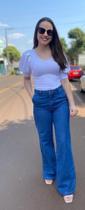 Calça Wide Jeans