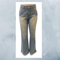 Calça Wide Leg Azul Claro - 3053 Calça Wide Leg Azul Claro - 3053