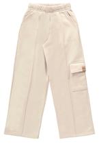 Calça Wide Leg Básica em Moletom Juvenil Gloss